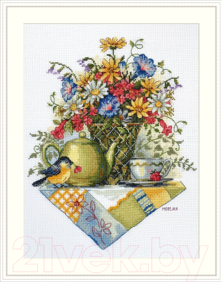 Набор для вышивания Merejka Чай из полевых цветов / K-198