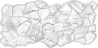 Панель ПВХ Grace Камни Песчаник пепельный (980x480x3.5мм) - 
