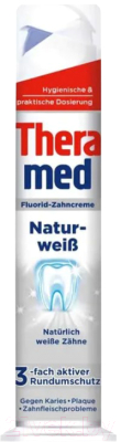 Зубная паста Theramed Natur Weiss Pompka (100мл)