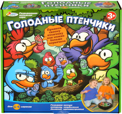 Игровой набор Играем вместе Голодные птенчики / AS50083-R