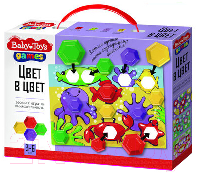 Настольная игра Baby Toys Games Цвет в цвет / 04377