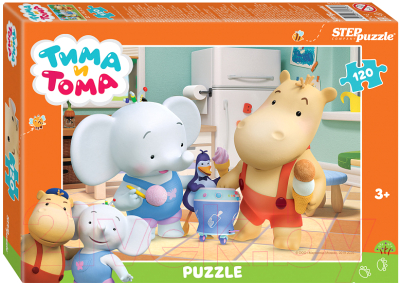 Изображение товара Пазл Step Puzzle Riki / 75174 (120эл)