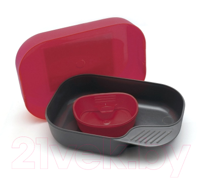 Набор пластиковой посуды Wildo Camp-A-Box Basic Bio/ 6302 (raspberry)