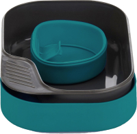 Набор пластиковой посуды Wildo Camp-A-Box Basic Bio / 6303 (azure) - 