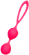 Шарики интимные ToyFa Rai / 764015 (розовый) - 