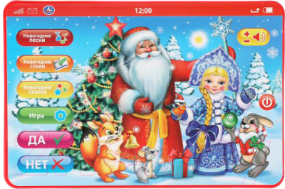 Изображение товара Развивающая игрушка Умка Планшет. Новогодний / HT1117-R3