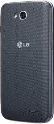 Смартфон LG L70 / D320 (черный) - задняя панель