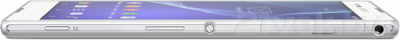 Смартфон Sony Xperia T2 Ultra Dual / D5322 (белый) - вид сбоку