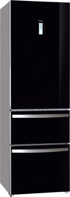 Холодильник с морозильником Haier AFD631GB - общий вид