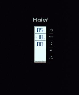 Холодильник с морозильником Haier AFD631GB - дисплей