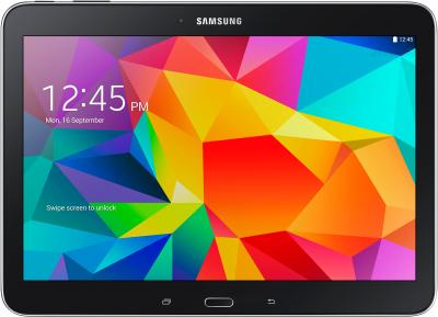 Планшет Samsung Galaxy Tab 4 10.1 16GB 3G / SM-T531 (черный) - фронтальный вид
