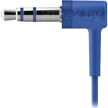 Наушники Philips SHE7000/10 (Blue) - угловой штекер