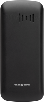 Мобильный телефон Texet TM-103 (черный) - вид сзади