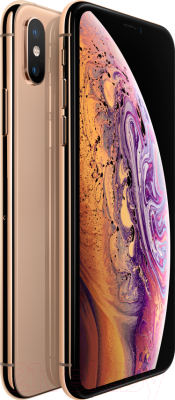 Смартфон Apple iPhone Xs 64GB / MT9G2 (золото)