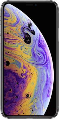 Смартфон Apple iPhone Xs 256GB / MT9J2 (серебристый)