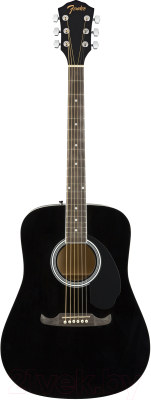Акустическая гитара Fender FA-125 Dreadnought Black NRW