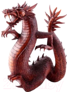 Статуэтка Мир Ротанга Дракон без крыльев (25см)