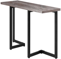 Обеденный стол Millwood Арлен 1 38-76x110x76 (сосна пасадена/металл черный) - 