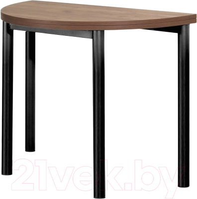Обеденный стол Millwood Далис 1 (дуб табачный Craft/металл черный)