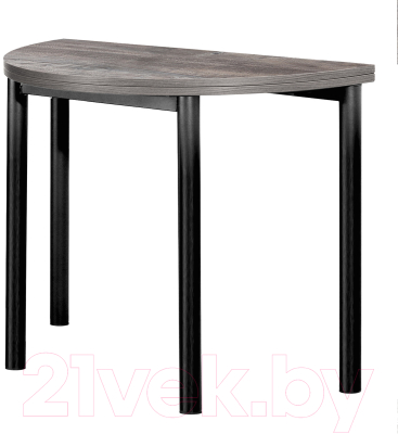 Обеденный стол Millwood Далис 2 (сосна пасадена/металл черный)