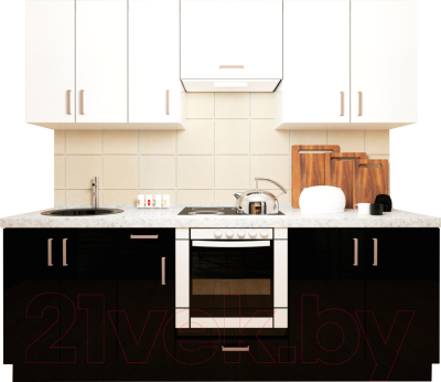 

Готовая кухня Хоум Лайн, Кристалл плюс 2.3