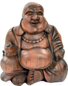 Статуэтка Мир Ротанга Счастливый будда (8см)
