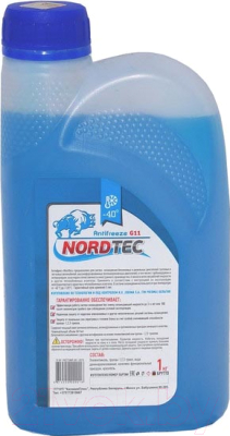 Антифриз Nordtec G11 -40 (1кг, синий)