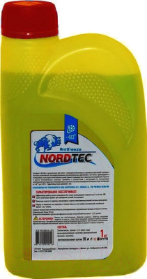 Изображение товара Антифриз Nordtec G12 -40 (1кг, желтый)