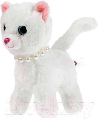 Мягкая игрушка Мой питомец Кошка с ожерельем / F80083-18X