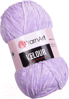 Пряжа для вязания Yarnart Velour 859 (170м, сирень)