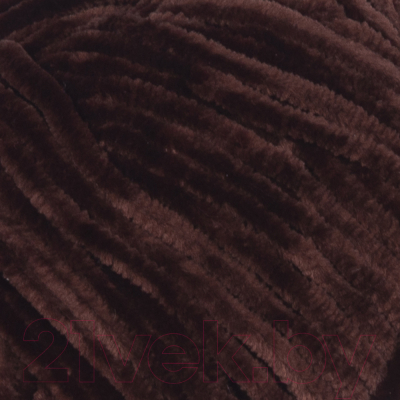 Пряжа для вязания Yarnart Velour 852 (170м, шоколад)