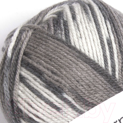 Пряжа для вязания Yarnart Crazy color 25% шерсть, 75% акрил / 137 (260м, принт)