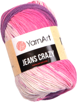 

Пряжа для вязания Yarnart, Jeans crazy 55% хлопок, 45% акрил / 8206