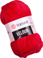 Пряжа для вязания Yarnart Velour 846 (170м, красный) - 
