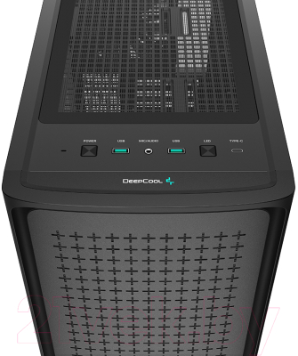 Корпус для компьютера Deepcool CK560 / R-CK560-BKAAE4-G-1 (без БП, черный)