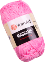 Пряжа для вязания Yarnart Macrame 147 (130м, светло-розовый) - 