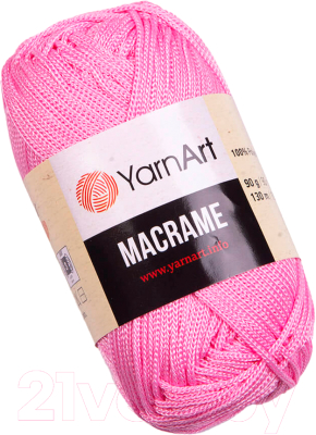 Пряжа для вязания Yarnart Macrame 147 (130м, светло-розовый)