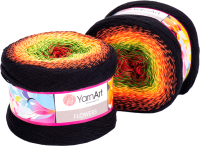 Пряжа для вязания Yarnart Flowers 55% хлопок, 45% полиакрил / 267 (1000м, разноцветный) - 