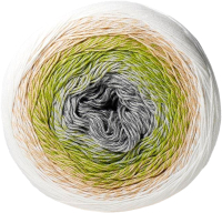 Пряжа для вязания Yarnart Flowers 55% хлопок, 45% полиакрил / 274 (1000м, разноцветный) - 