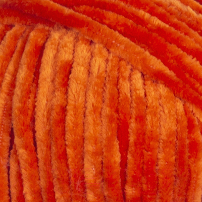 Пряжа для вязания Yarnart Velour 100% микрополиэстер / 865 (170м, рыжий)