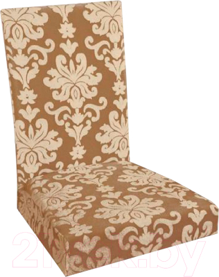 Чехол на стул Marianna Жаккард 5928122 (светло-коричневый)