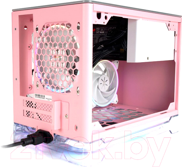 Корпус для компьютера In Win CF08A A1 Plus 650W / IW-A1PLUS-PINK (розовый)