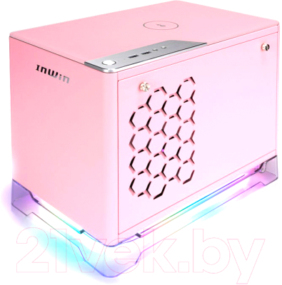 Корпус для компьютера In Win CF08A A1 Plus 650W / IW-A1PLUS-PINK (розовый)