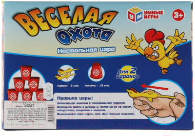 Игровой набор Умные игры Веселая Охота / 2012K398-R (72)