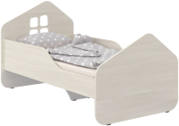 Стилизованная кровать детская Baby Master Lina (бодега светлый) - 