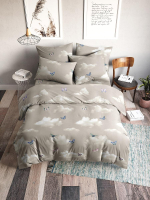 

Комплект постельного белья Ночь нежна, Бабочки в облаках Стандарт 2сп. 70x70 / 70348-1