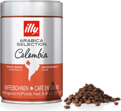 Кофе в зернах illy Арабика селекшн Колумбия (250г) - 