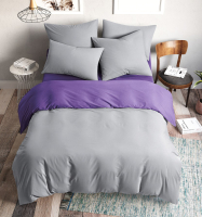 

Комплект постельного белья Ночь нежна, Индиго Поплин гл/кр 1.5сп. 50x70 / 606+803