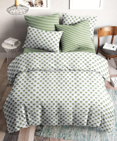 

Комплект постельного белья Ночь нежна, Кабо-Верде. Бязь Евро 50x70 / 70470-1+70471-1