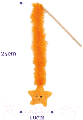 Игрушка для кошек Rosewood Морская звездочка 11220/RW (оранжевый)